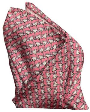 Lazyjack Press Shaken Not Stirred Pocket Square