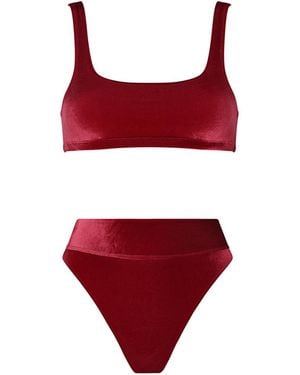 Aguaclara Rouge Sport Bra Style Top - Red