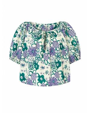 Par & Escala Federica Shirt - Blue