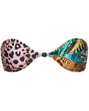 Sunkissed Le Bandeau Strapless Top - Brown