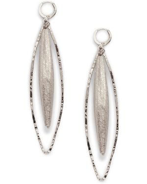 Jaredjamin Zeppelin Hailey Leverback Earrings - Metallic