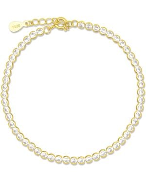 Esterah Round Tennis Bracelet - Metallic