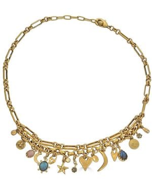 Loni Paul Jewelry Talisman Charm Necklace - Metallic