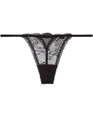 Journelle Sapna G-String Noir - Grey