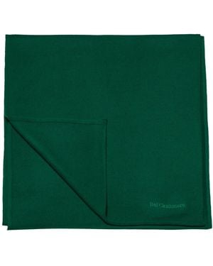 Bel Cashmere Big Knitted Scarf - Green