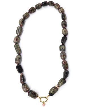 Shar Oke Tourmaline & Rubellite Necklace - Multicolor