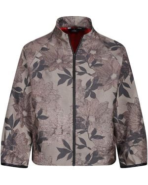 Lioness by Tf Neutrals Luxe Asshy Petal Jacket - Gray