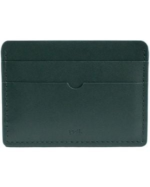 godi. Handmade Leather Card Case - Green