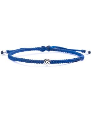 Harbour Uk The Protector Evil Eye Bracelet - Blue