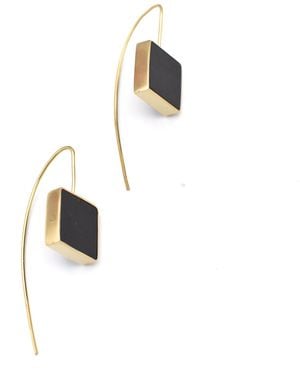 Lala Salama Raba Earrings - White