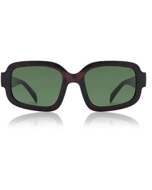 A.Kjærbede Pluto Sunglasses Demi Tortoise - Green