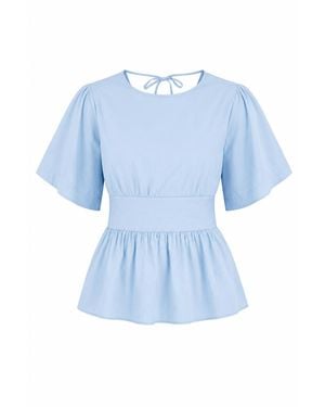 Mind Traveler Ari Blouse - Blue