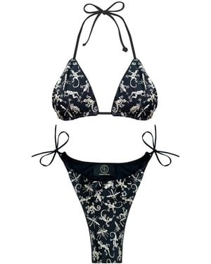 GeeGee Collection Superstitious Creatures Bikini - Black