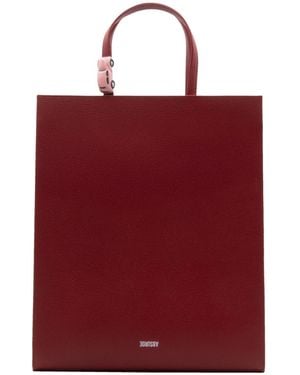 Absurde Big Stop Tote Bag - Red