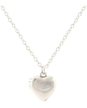 Kris Nations Heart Locket - Metallic