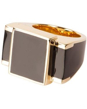 THE ROSE Bague One Sculptural Ring - Metallic