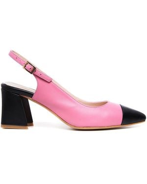 Ginissima Shana Pointy Toe Slingbacks - Pink