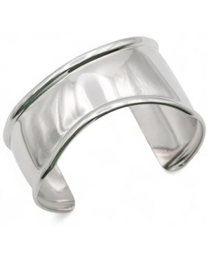 Miss Cecilia Arc Cuff Bangle - Metallic