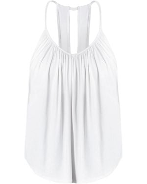 JJwinks Slumber Party Bra-Free Lounge Top - White