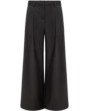 Mandragora Straight Leg Pants Estra - Black