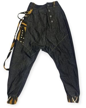 Zasta Studio Denim Wearable Article Harem Pant - Black