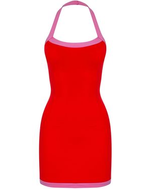 Herfetch Mini Cosmopolitan Dress - Red