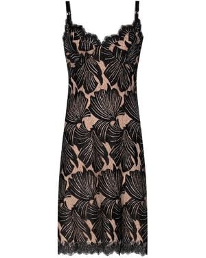 Lisa The Label Shell Tulle Dress Noir - Black