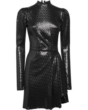 SVETA Milano London Sequin Dress - Black