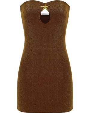 Soirée Miami Beach Sofia Dress - Brown