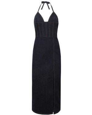 Cótier Denim Sesil Dress - Blue