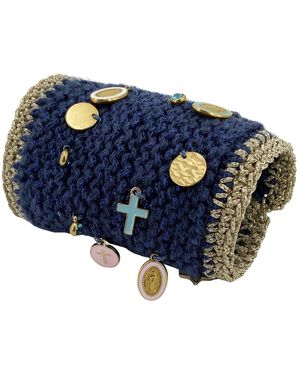 Hilo De Mar Anna Bracelet With Charms - Blue