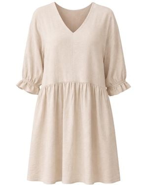Nola Neutrals Tessa Dress Natural