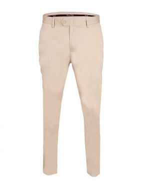 DAVID WEJ Paco Plain Chino Trousers – Stone - Natural