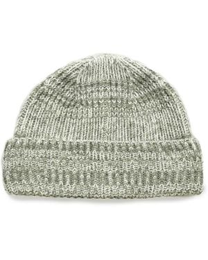 OUBAS Neutrals British Wool Beanie - Green