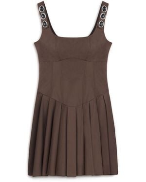Nocturne Corset Look Mini Dress - Brown