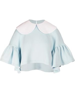 Ioana Ciolacu Neutrals Baby Orchid Blouse - Blue