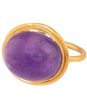 Opium Jewels Orbit Ring - Purple