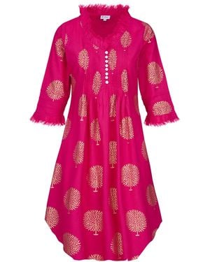 At Last Annabel Cotton Tunic - Pink