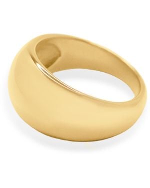 VIEA Zion Chunky Dome Ring - Metallic