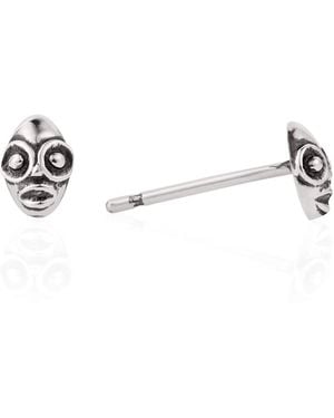 Lee Renee Tiny Voodoo Ghede Earrings - Metallic