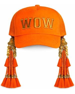 Julia Clancey Wow Dream Dream Trucker Cap - Orange
