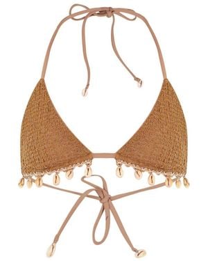 Belletage Swimwear The Brisa Bikini Top - Brown
