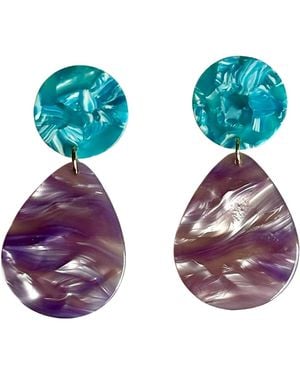 CLOSET REHAB Teardrop Earrings - Green