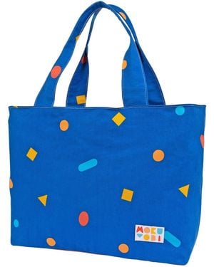 Mokuyobi Classic Perfect Tote - Blue