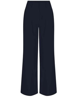 NAZLI CEREN Tina Linen Pants - Blue