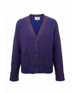 Nooki Design Fabian Grandad Cardigan - Blue