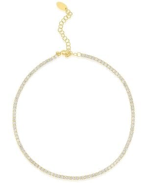 SHYMI Tennis Anklet Two Mm - Metallic