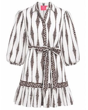 Just Darviny Oberoi Dress Pulse - White