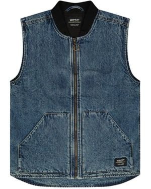 Wesc Denim Vest - Blue