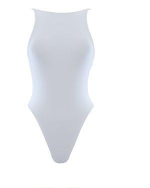 Terra Dea Pina Colada One Piece Swimsuit - White